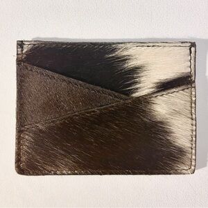 Cowhide Card Holder